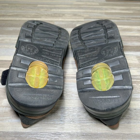 Mephisto Shark Fit Sandals Size EU 43/US 9 Green Brown Leather Nubuck main image 11